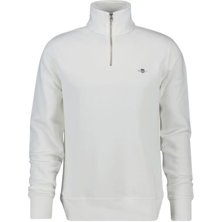 Gant Trui Shield Half-Zip Sweat Eggshell / male