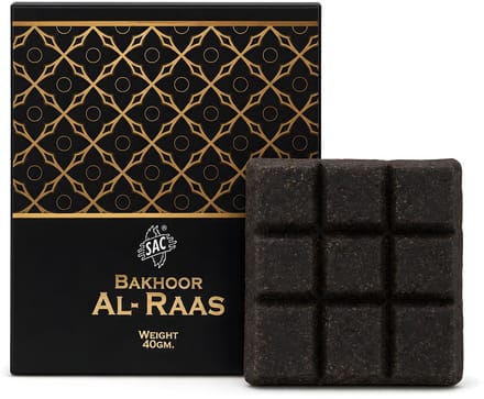 Kahil premium BAKHOOR AL RAAS wierookset 9 geperste blokjes wierook