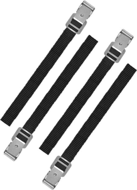 Proplus caravan/camper fietsen spanbanden/sjorbanden/bindriemen - 6x stuks - 30 cm - Auto/caravan/camper fiets accessoires