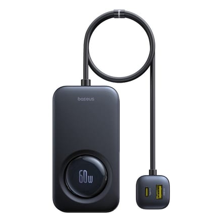 Auto-oplader Baseus PrimeTrip VW1, 105W, 3A, 3 x USB-A - 2 x USB-C, Zwart C00069000121-00