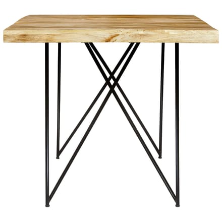 vidaXL - Eettafel - 180x90x76 - cm - massief - mangohout