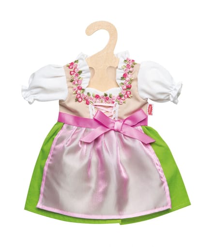 Heless Poppenkleding Jurk Oktoberfeest Meisjes 28-35 Cm 2-delig