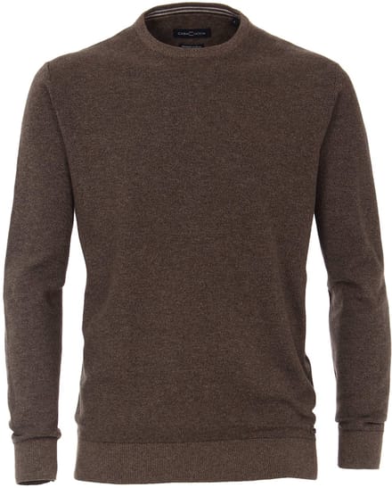 Casa Moda Trui Ronde Hals Bruin 403469600-624 - M
