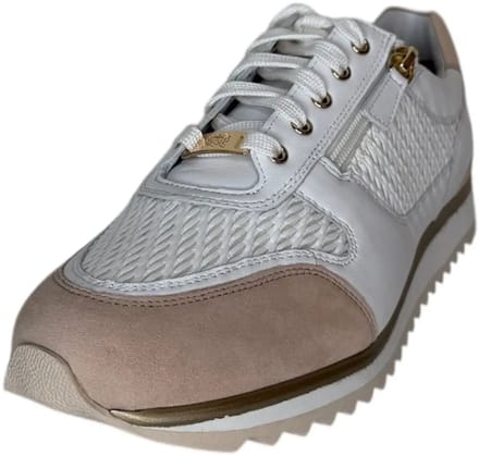 Hassia Porto sneaker wit zand H (Maat - 8, Kleur - Wit)