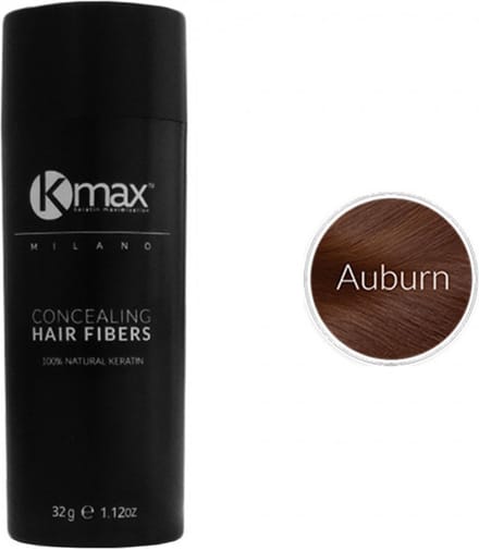 Kmax keratine haarvezels - Kastanjebruin (32 gr)