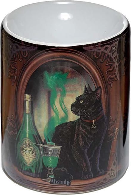 Lisa Parker - Keramiek - Absinth Kat - Geurbrander