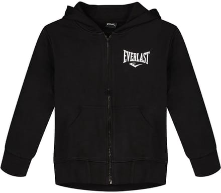 Everlast Lfs Fw Basic Sweatshirt Met Rits Zwart 14 Years Jongens