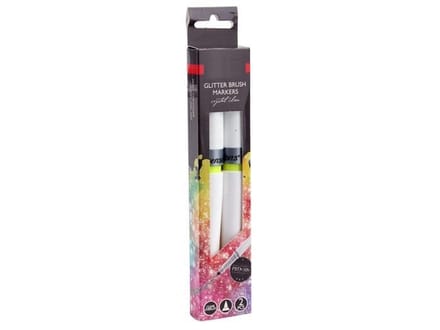 Nassau Glitter Brushstiften 2 stuk