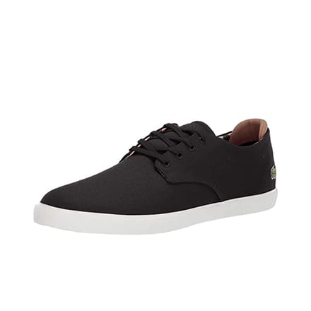 Lacoste Esparre 219 1 CMA Heren Zwarte Plimsolls
