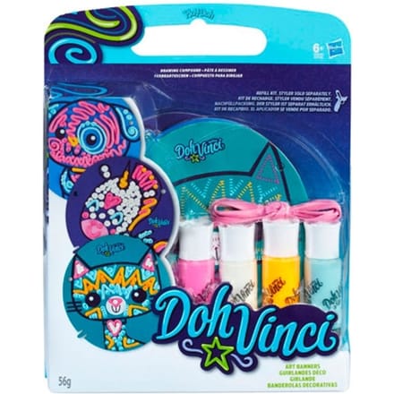 Play-Doh Doh Vinci Art Banner navulset