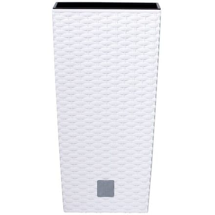 Bloempot Bloembak Rato Square 40x40x75cm WIT Prosperplast