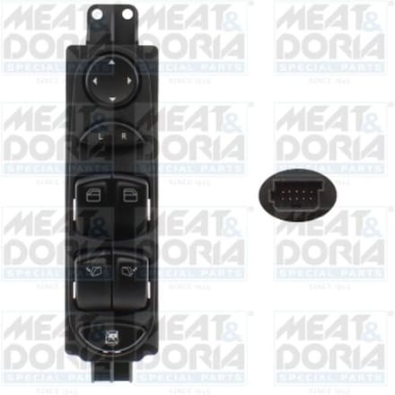 Schakelaar, raamopener Original MEAT & DORIA 26557