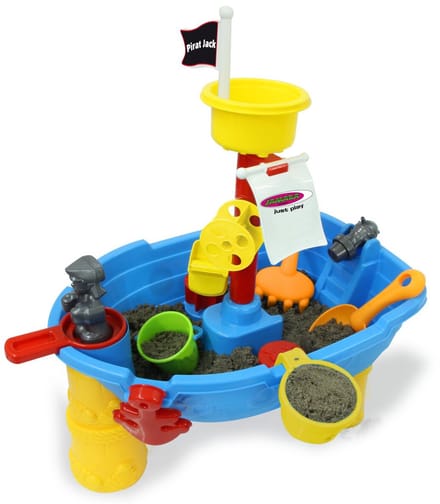 Jamara Zand- En Watertafel Junior 29,5 X 58 Cm Blauw 21-delig
