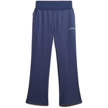 Superdry Athletic Essentials Logo Lage Taille Flare Joggingbroek Blauw Grootte: 34