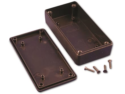 Hammond Electronics 1591XXASBK Universele behuizing 100 x 51 x 26 ABS Zwart 1 stuk(s)