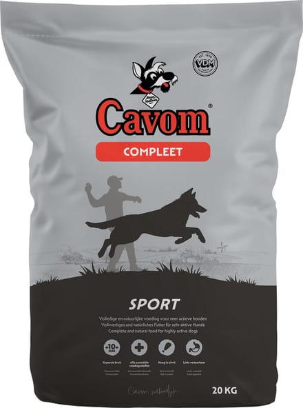 Cavom compleet Sport - geperste brokken - 20kg