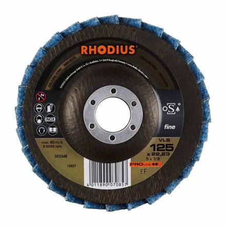 Rhodius 303348 VLS Lamellenschijf RVS, Staal, Non-ferrometaal 10 stuk(s)