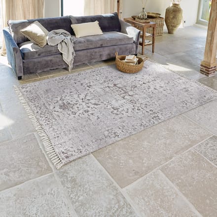 LOBERON Vloerkleed Delpheer bruin/beige