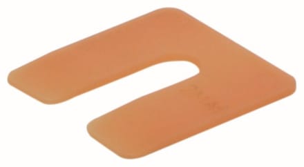 Uitvulplaatjes 2Mm 50X50mm Oranje Knst Zak A 48 St - 48 stuks