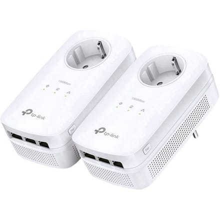 TP-Link TL-PA8030P KIT AV1300 3-port Gigabit Passthrough Powerline Startpakket