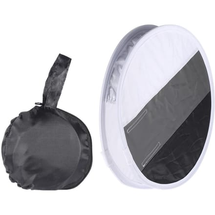 Boîte à lumière ronde avec diffuseur Flash Speedlite pour appareil photo, 12 pouces/31 cm, pour Canon Nikon gray