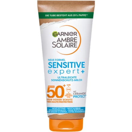 Garnier Ambre Solaire Sensitive Expert+ Zonnebrand SPF50 - 175ml