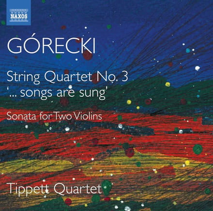 Tippett Quartet - Górecki: String Quartet No. 3 '...Songs Are Sung' - Sonata For Two Violins (CD)