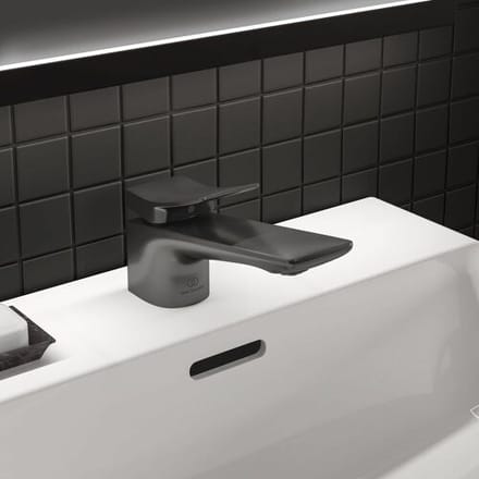 Ideal Standard basin faucet spout 13.2 cm, with drain BC753A5