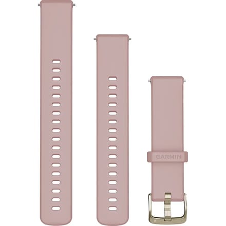 Garmin Siliconen bandje - Garmin 18 mm aansluiting - Dusty Rose