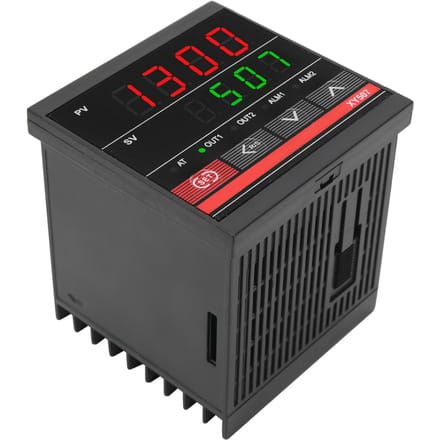 Régulateur de température PID intelligent Relais de chauffage/refroidissement industriel XY507 100?240 VCA black