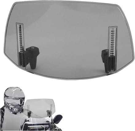 Verstelbaar Motorfiets Windscherm Universele Winddeflector 75 x 56 x 44 cm