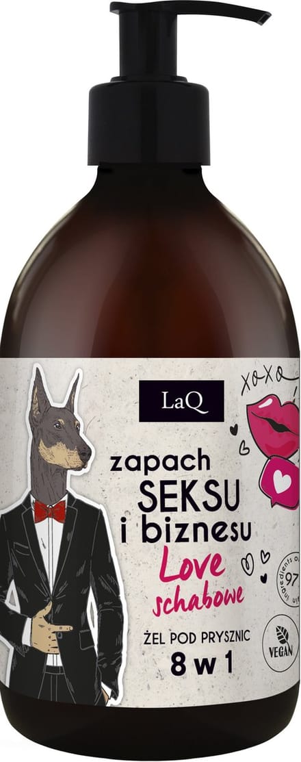 Doberman Love Schabowe - Douchegel voor Mannen - 500ml, Natuurlijke Formule