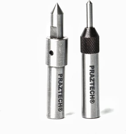 Set van 2 Spring Center Tap Guide Tools voor Nauwkeurig Tappen
