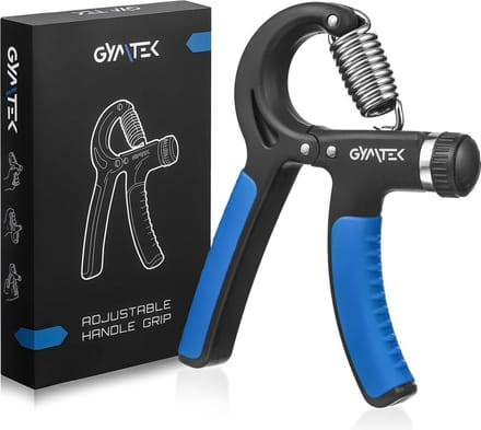Gymtek® Verstelbare Handtrainer, Handknijper, Grip Trainer, Onderarm Trainer - weerstand 10-40 kg