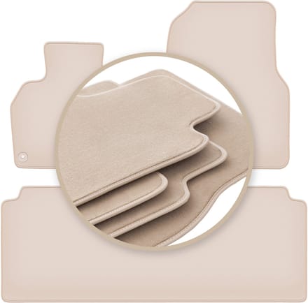 PREMIUM beige matten voor: Renault Espace IV minivan 2002-2014