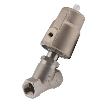 G2'' PTFE 4bar NO Pneu Vrijstroomafsluiter RVS/Ms AL2 - AL2B-SPP-200-B-4
