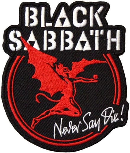 Woven Patch Accessoire - Engel Ontwerp - Strijd & Muziek Thema