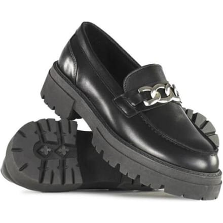 PS Poelman - maat 38- ROCKLAND Dames Loafers - Instappers - Zwart