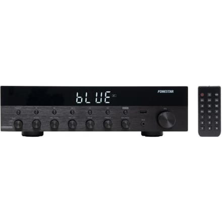 Fonestar AS-6060 - Geïntegreerde stereoversterker, Fonestar zwart