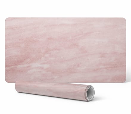 Antislip gamingmuismat in pastel marmerlook, 100x50 cm