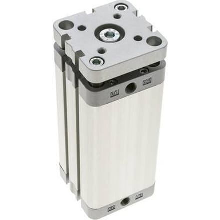 ISO 21287 Compacte Dubbelwerkende Cilinder 50-100mm - Magnetisch - Niet-roterend