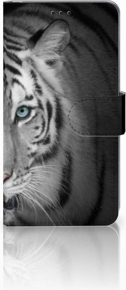 Samsung Galaxy S10 Telefoonhoesje met Pasjes Tijger