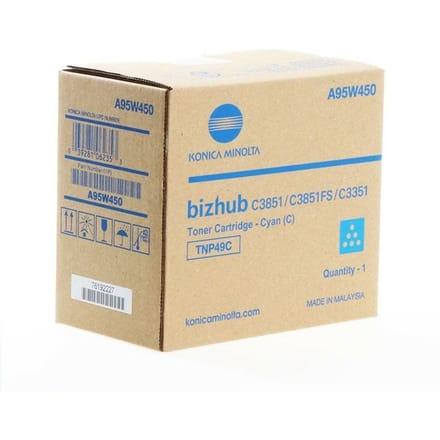 Konica Minolta A95W450 (TNP-49Y) Toner Cyaan