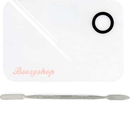 Boozyshop Transparent Makeup Mixing Palette & Spatula