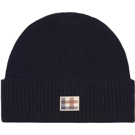 Aquascutum Unisex Active Wool Blend muts voor volwassenen (Zwart)