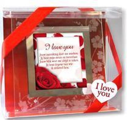 Fotolijstje Lovely Moments I Love You