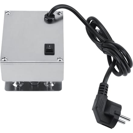 Solide Constructie BBQ Braadspit Grill Motor Rotator Barbecue Gereedschap AC white