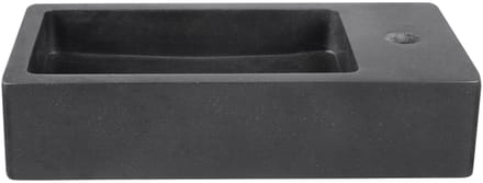 Differnz Hura Fontein - 40x22x9cm - basalt - antraciet