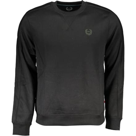 Gianmarco Venturi Zwarte Polyesteren Heren Sweatshirt