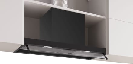 Bosch DBB85CC60 - Serie 4 - Afzuigkap - Geïntegreerde schouwkap - 80 cm - Zwart